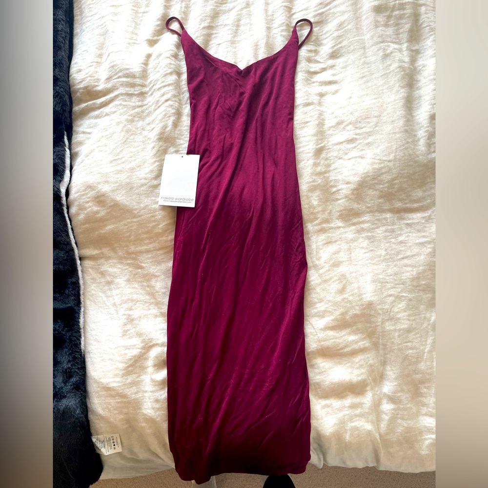Naked Wardrobe tank midi dress